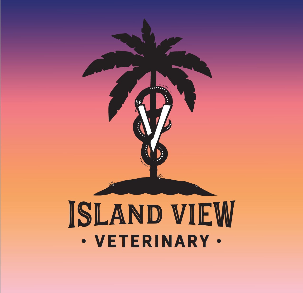 Island View Veterinary Logo